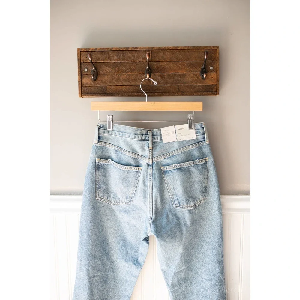 AGOLDE Fen High Rise Relaxed Taper Wander NWT - Picture 5 of 5